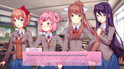 Doki Doki Literature Club Plus! PC » PCNewGames.Com