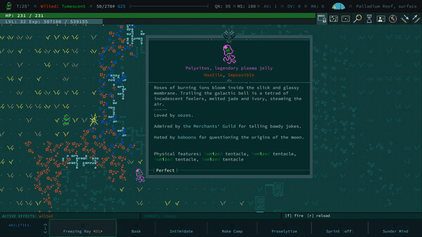 Caves of Qud PC Game Gameplay Screenshot