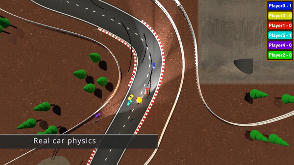 Combat Rally PC Game Gameplay Screenshot