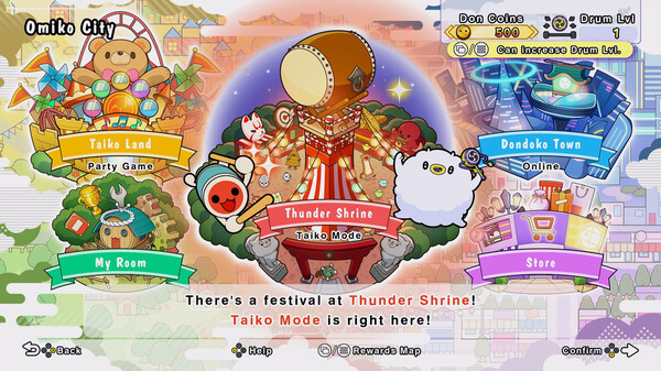 Taiko no Tatsujin Rhythm Festival PC Game Gameplay Screenshot