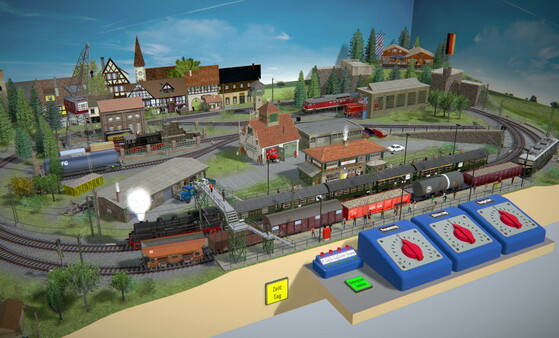 3D Train Studio V9 PC Game Gameplay Screenshot