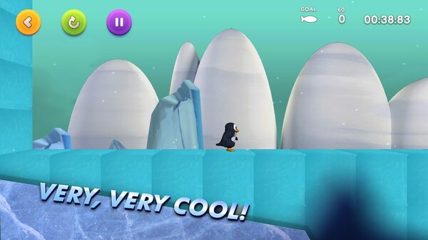 Penguin Panic! PC Game Cover - Free Download Full Version