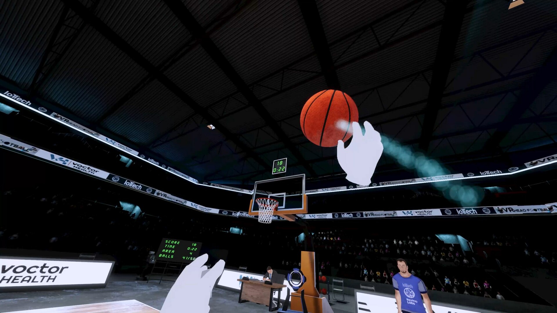 VR Basketball Training Challenge PC Game Free Download Full Version Direct Link