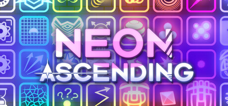 Neon Ascending gameplay showcasing strategic grid placement of modules to defend against waves of mobs.